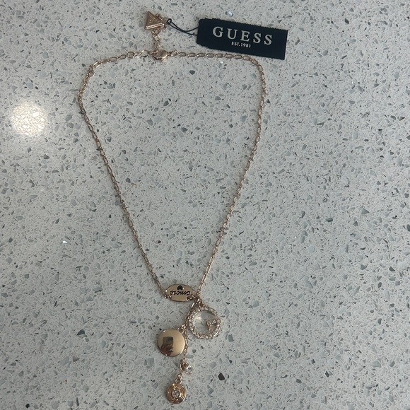 GUESS New Gold-Tone Necklace - Picture 3 of 4
